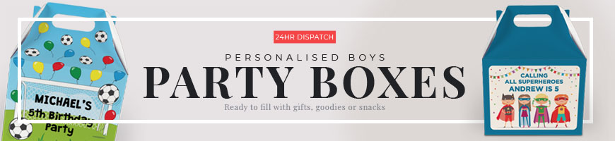 Boys Party Boxes