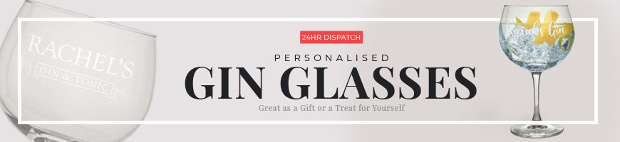 Personalised Gin Glasses
