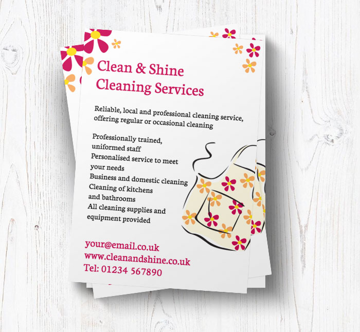 apron leaflets