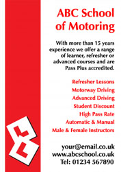 L plate leaflets