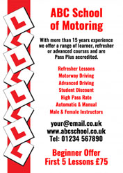 cascading L plates leaflets