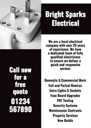 13A plug leaflets