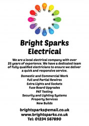 multi coloured light bulbs leaflets