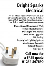 mains plug leaflets