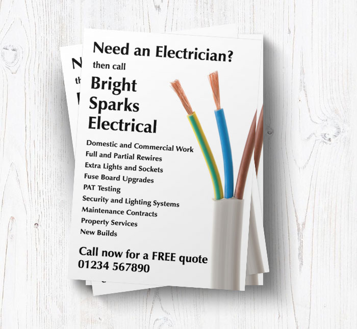 electrical wires leaflets