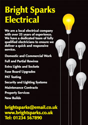 glowing light bulb leaflets