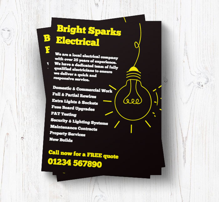 bright light leaflets