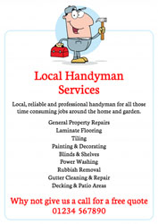 general handyman leaflets
