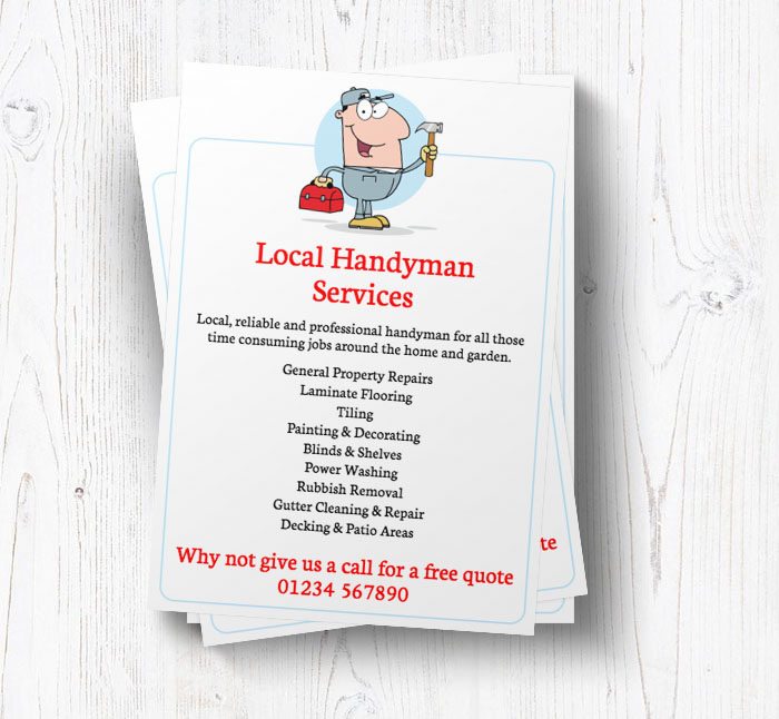 general handyman leaflets