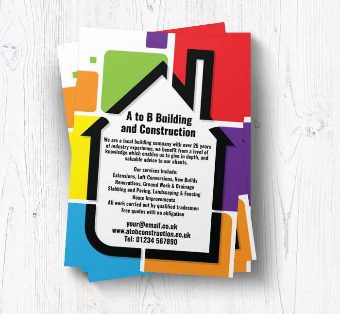 multi coloured leaflets