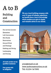 new house leaflets