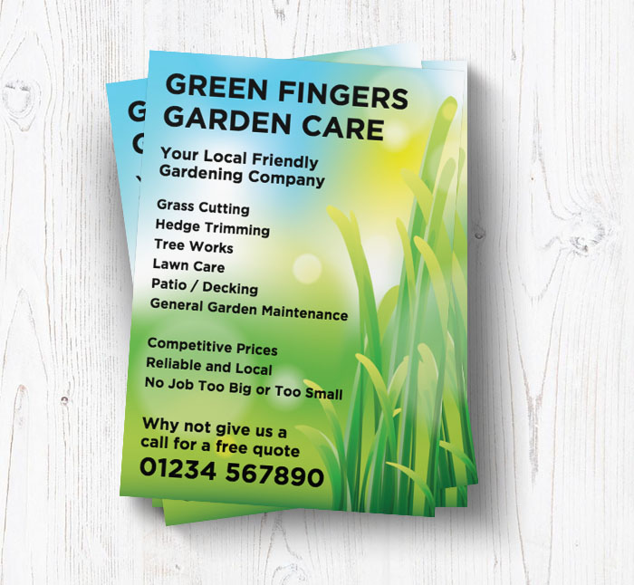 summer grass leaflets