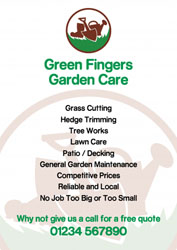 gardener logo leaflets