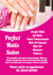 manicure leaflets