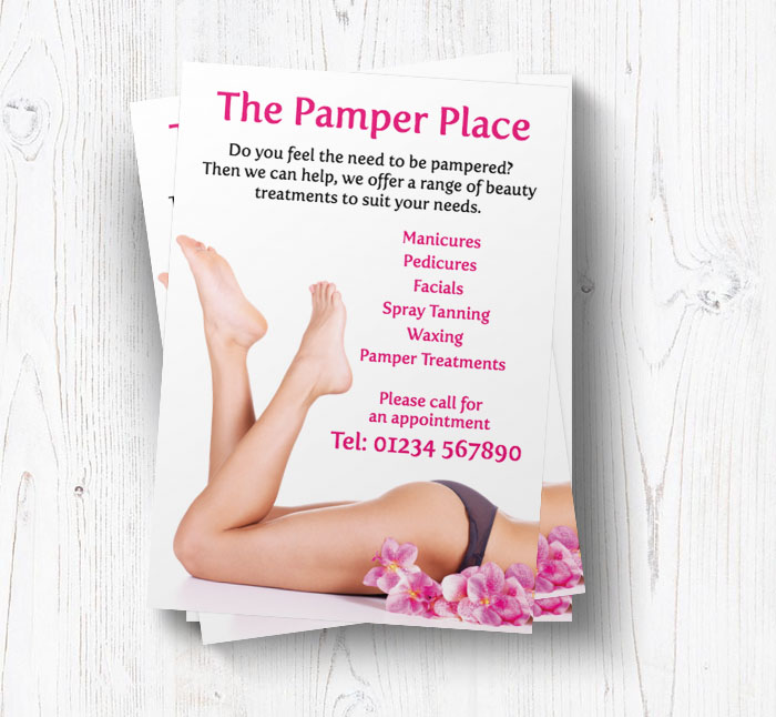 waxed legs leaflets