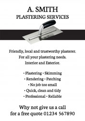 finishing trowel leaflets