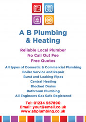 plumbing and heating leaflets