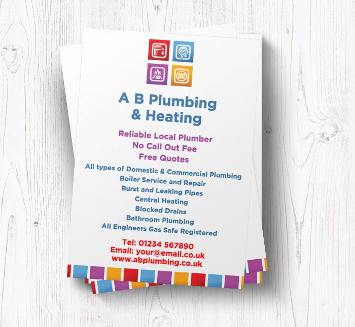 plumbing and heating leaflets