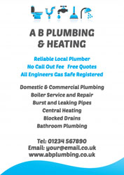 bathroom fitters leaflets