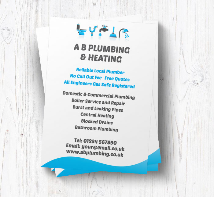 bathroom fitters leaflets