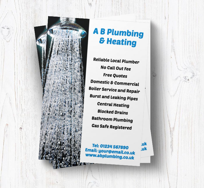 shower leaflets