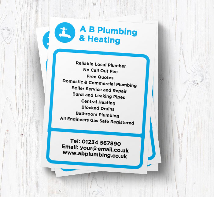 blue pipes leaflets