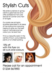 hair curl leaflets