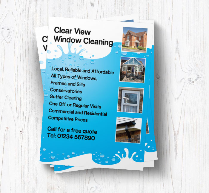 water splash leaflets