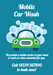 car wash flyers