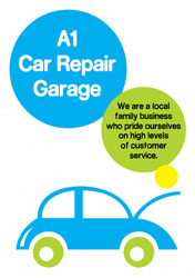 garage repair flyers