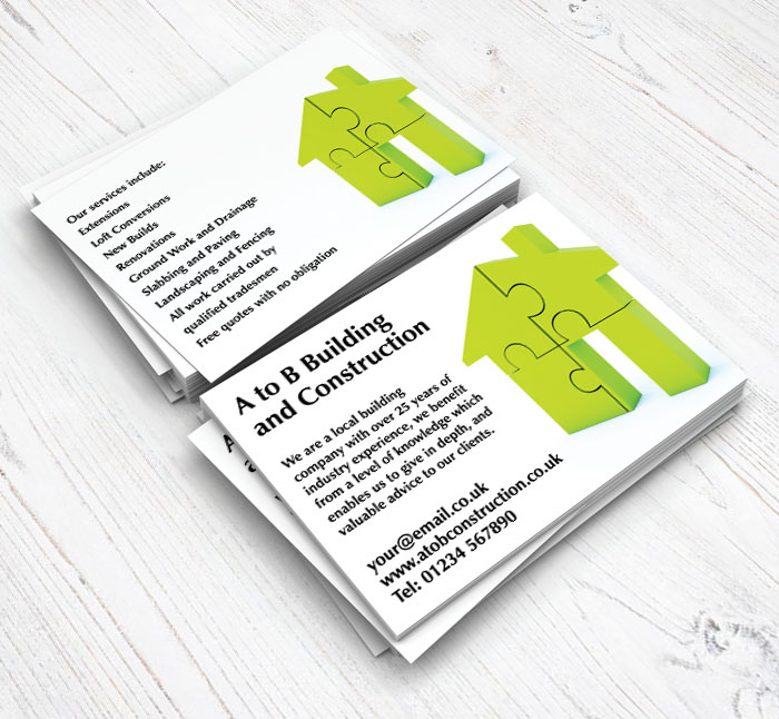 jigsaw house flyers