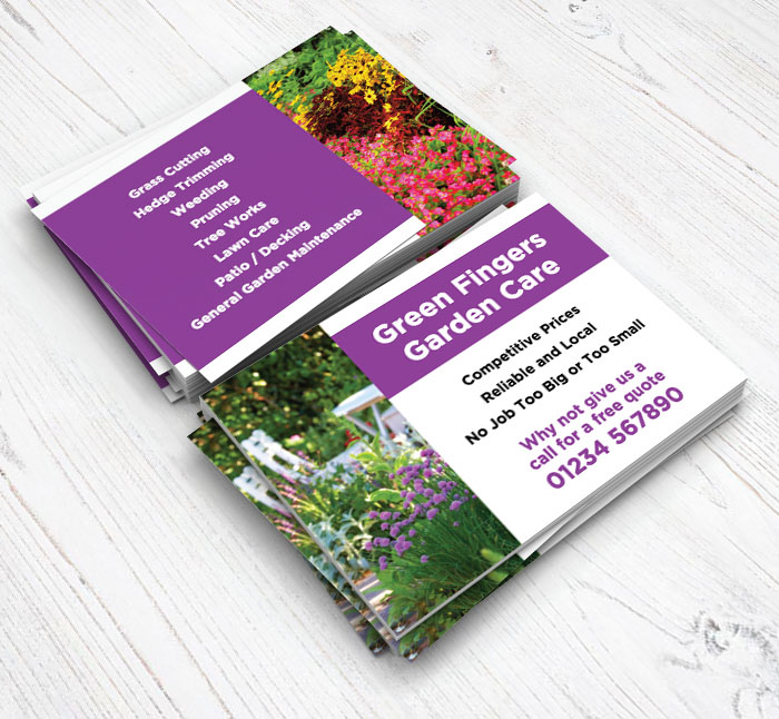 border flowers flyers