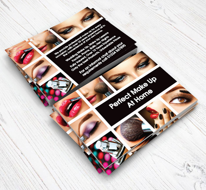 mobile beauty therapist flyers