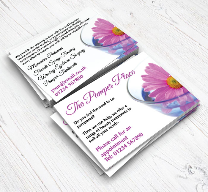 beauty flower flyers