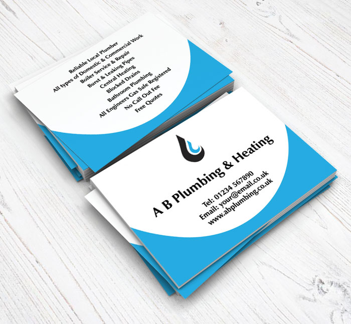 plumbing logo flyers