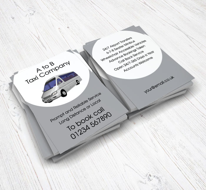 minibus hire flyers