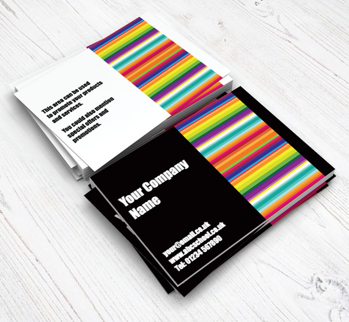 horizontal stripes flyers