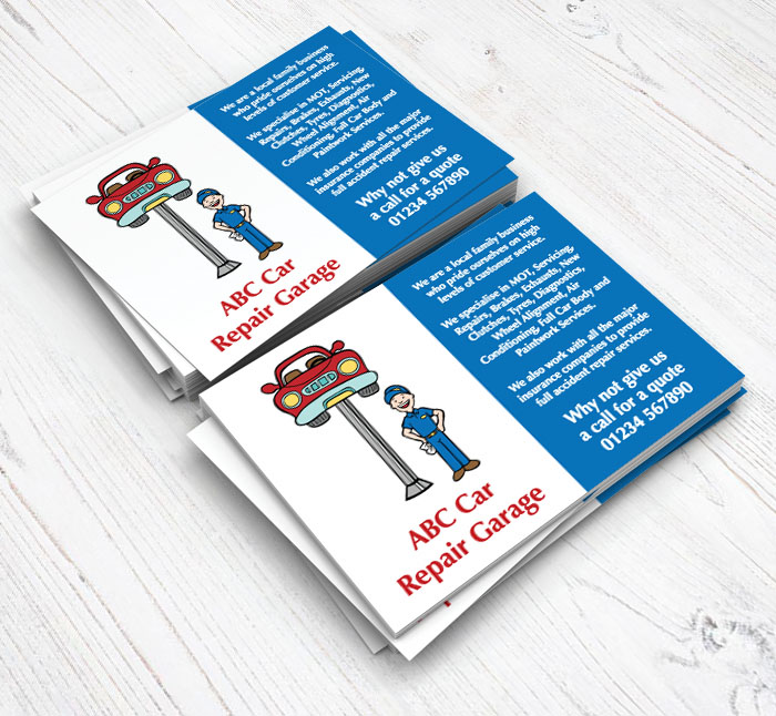 car mechanic flyers