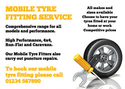 tyre and spanner flyers