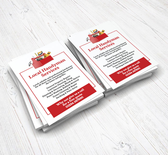 red toolbox flyers