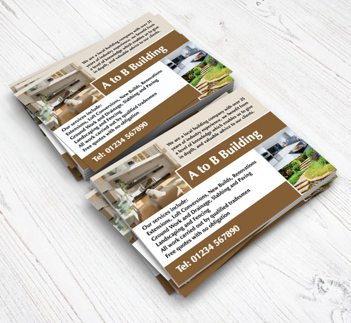 home renovation flyers