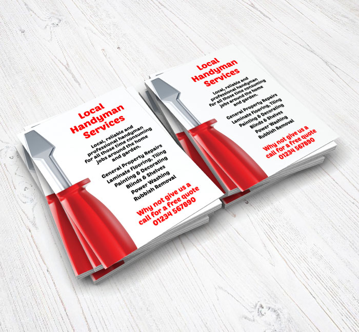 red screwdriver flyers