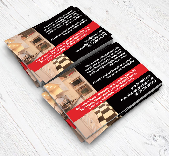 kitchen fitters flyers