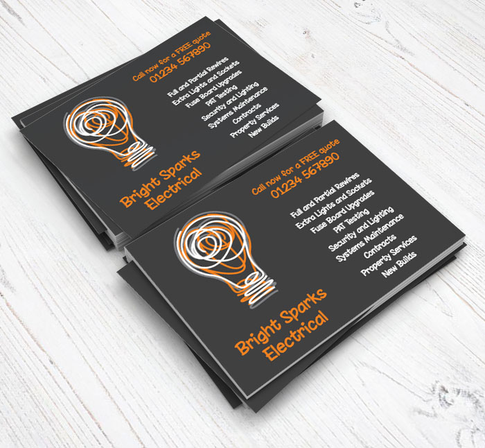 scribble light bulb flyers