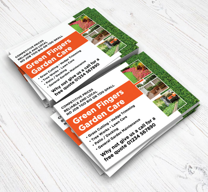 local gardener flyers