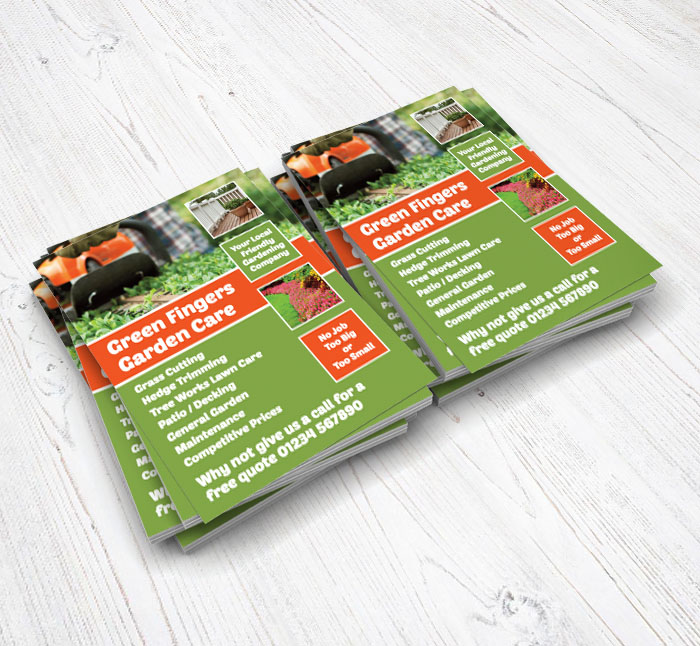 hedge trimming flyers