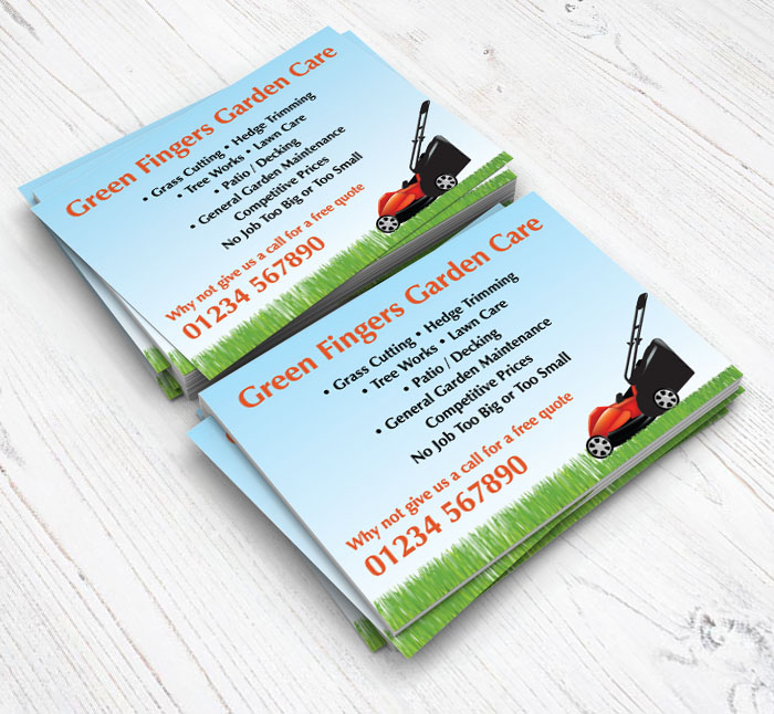 mowing lawn flyers