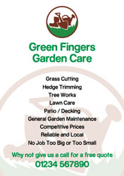 gardener logo flyers
