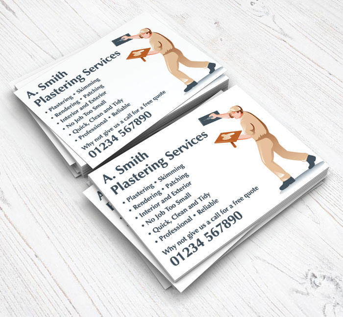 plastering wall flyers