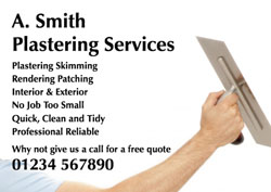 plastering arm flyers